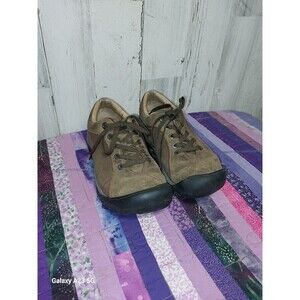 KEEN Presidio Size 7  Women's Brown  Leather Outdoor Hiking Shoes